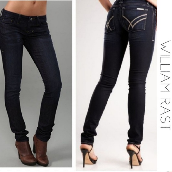William Rast Denim - ⬇️35 WILLIAM RAST Jerri Ultra Dark Skinny Jeans 26